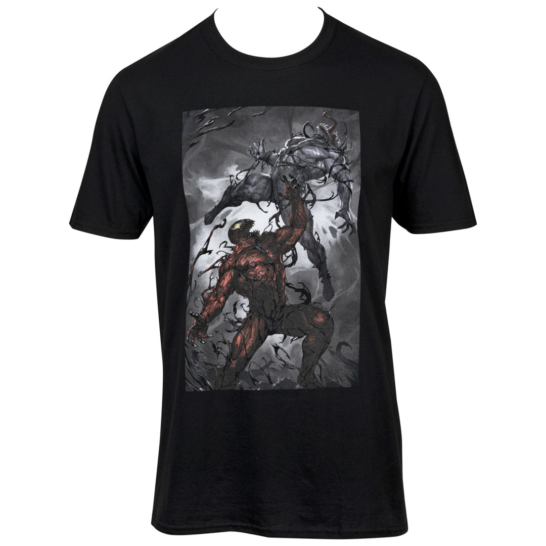 Marvel Comics Venom vs. Carnage Symbiotic Battle Unisex T-Shirt Image 1