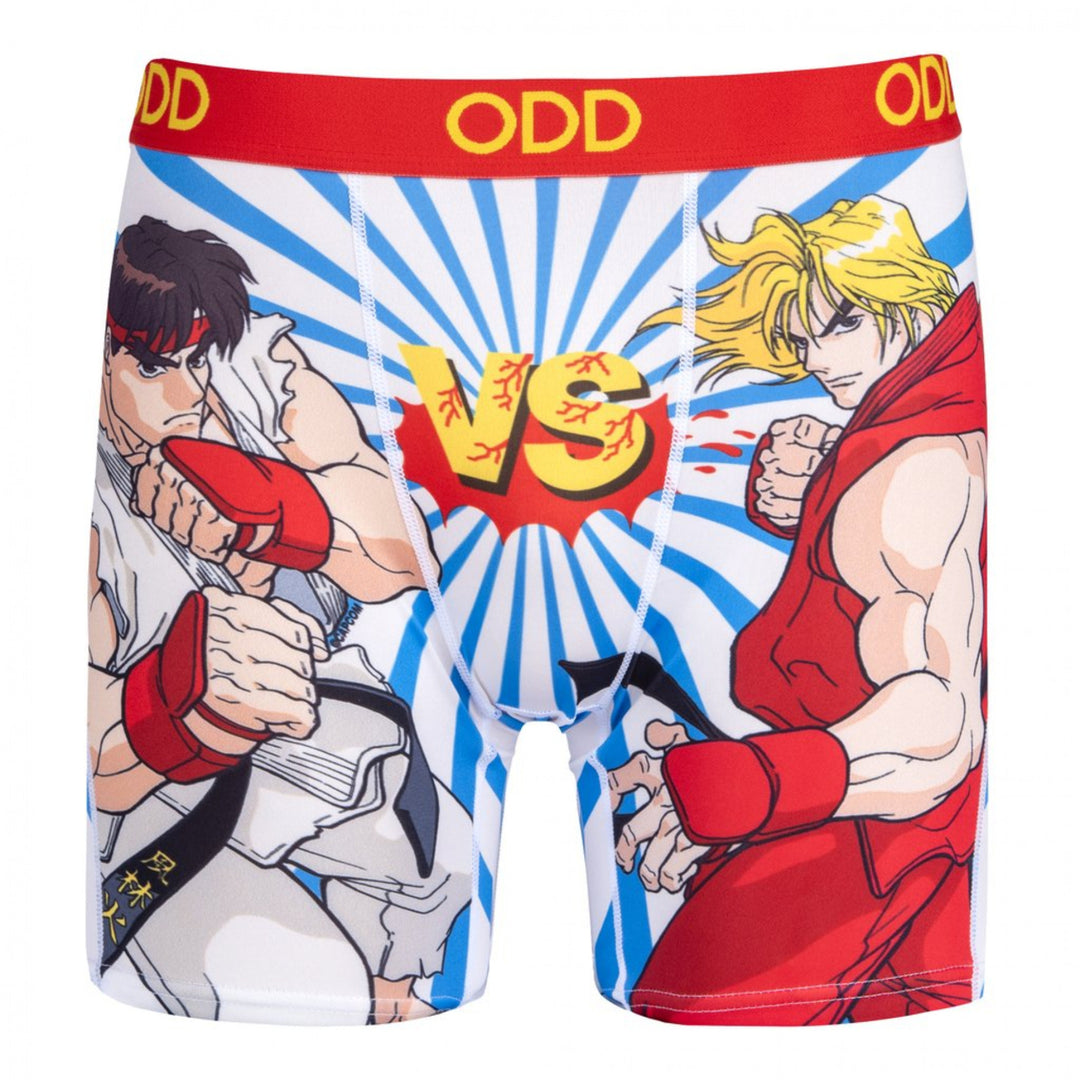 Street Fighter Ryu vs. Ken Mens ODD Boxer Briefs Image 1