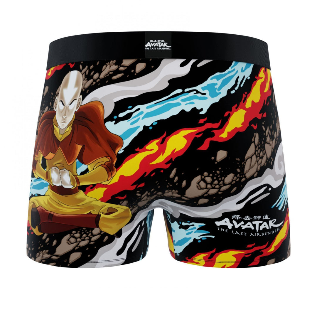 Crazy Boxers Avatar: The Last Airbender Avatar State Aang Mens Boxer Briefs Image 3