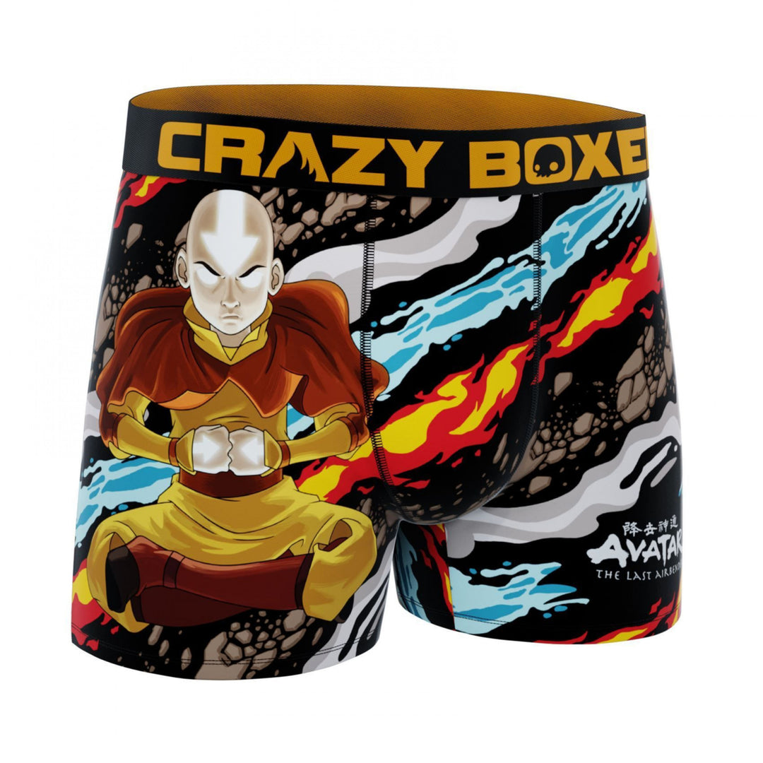 Crazy Boxers Avatar: The Last Airbender Avatar State Aang Mens Boxer Briefs Image 4