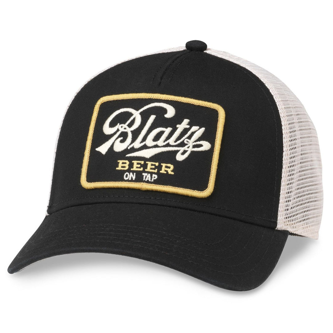 Blatz Beer Logo Valin Snapback Hat Image 1