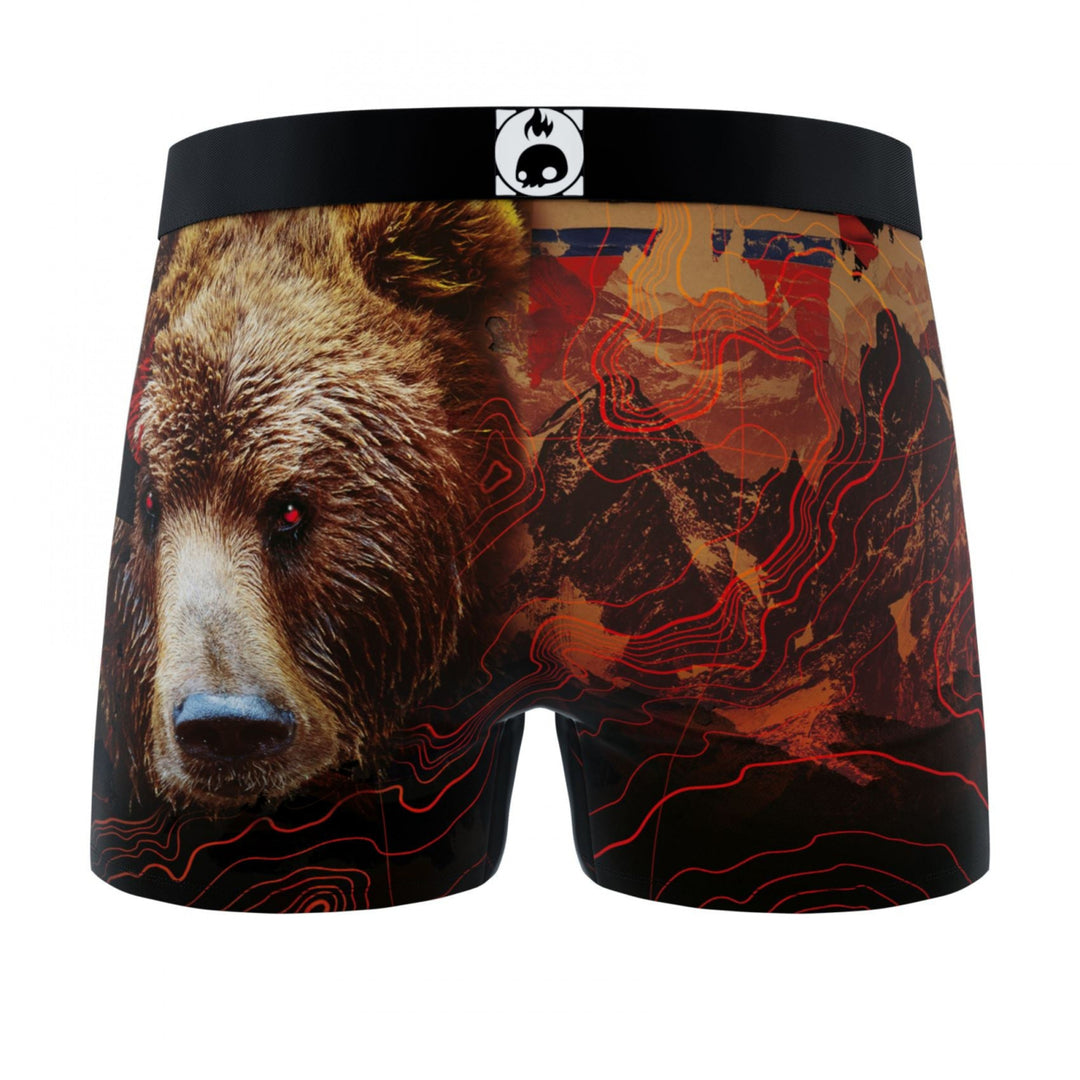 Crazy Boxer Outdoor Bear Mens Boxer Briefs Image 3