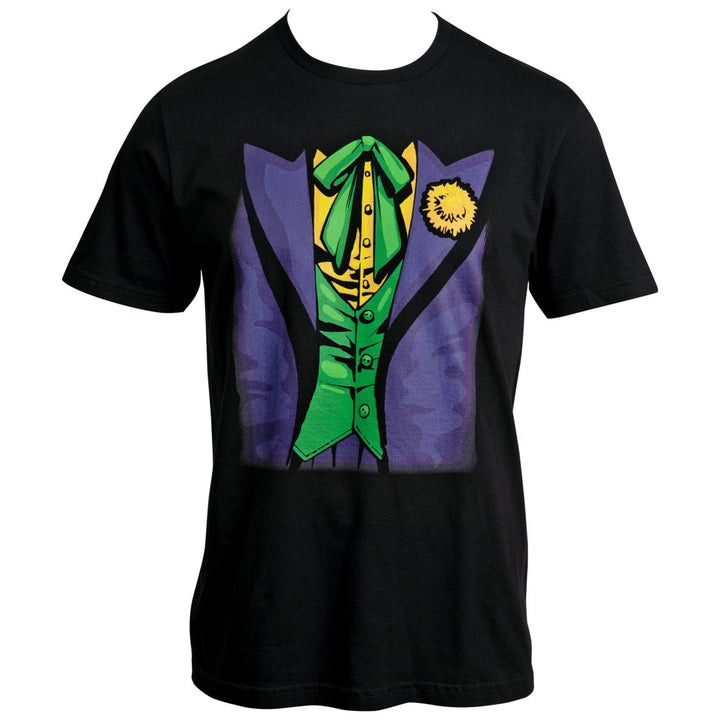 DC Comics Batman The Joker Costume Design T-Shirt Image 1