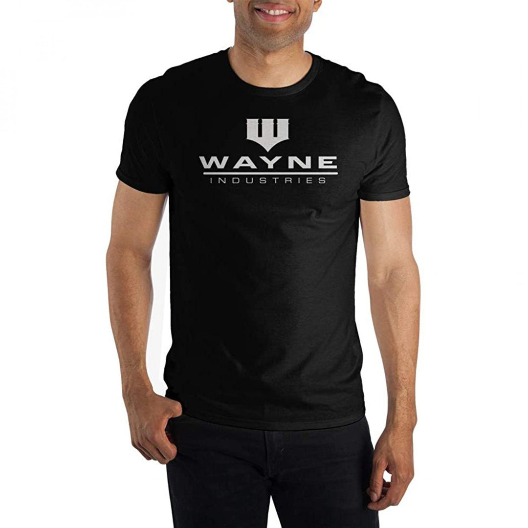 DC Comics Batman Wayne Industries Logo T-Shirt Image 1