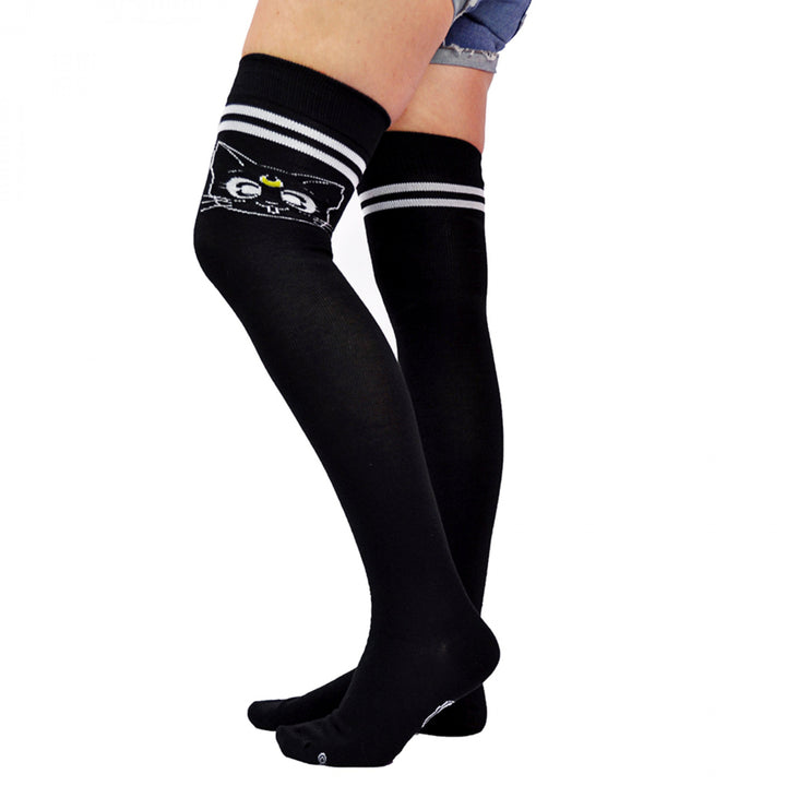 Sailor Moon Luna Thigh High Socks Image 1