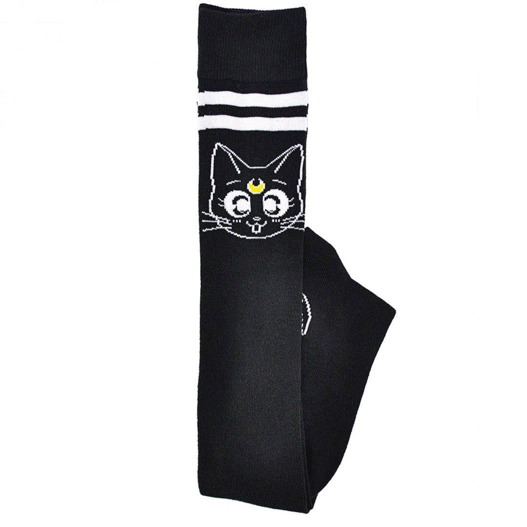 Sailor Moon Luna Thigh High Socks Image 2