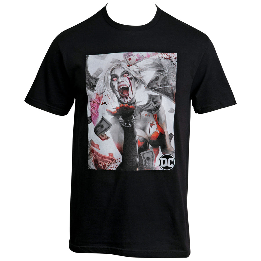 DC Comics Harley Quinn Book of Harley Quinn Zombie T-Shirt Image 1