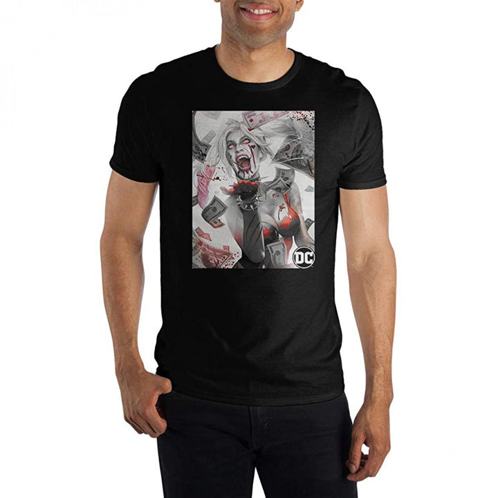 DC Comics Harley Quinn Book of Harley Quinn Zombie T-Shirt Image 2