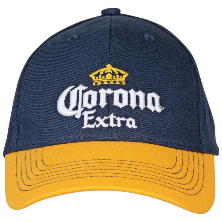 Corona Extra Crown Logo Adjustable Snapback Hat Image 2