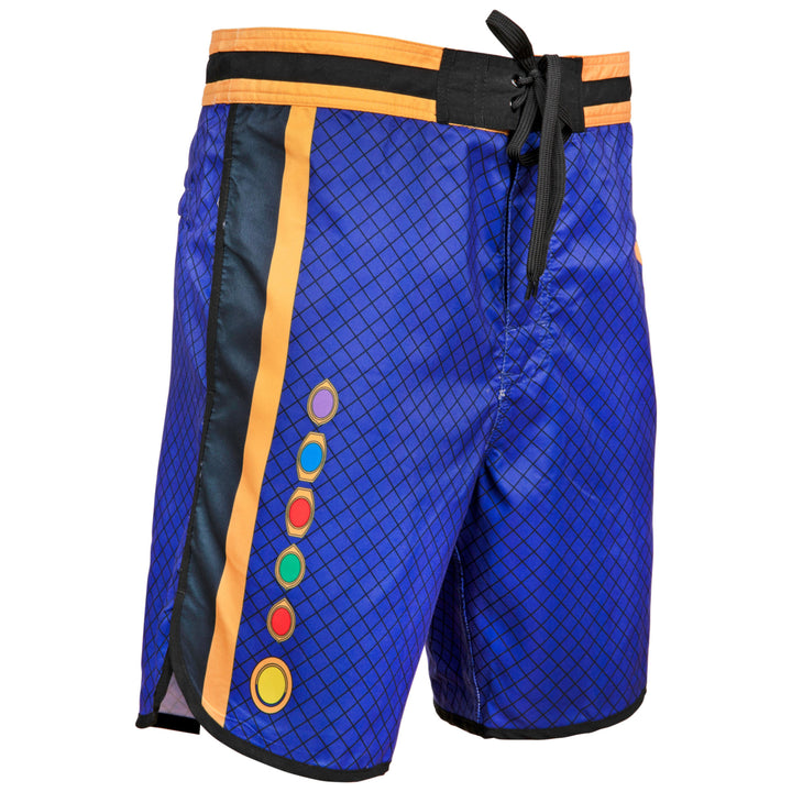 Avengers Thanos Infinity Stones Gauntlet Board Shorts Image 4