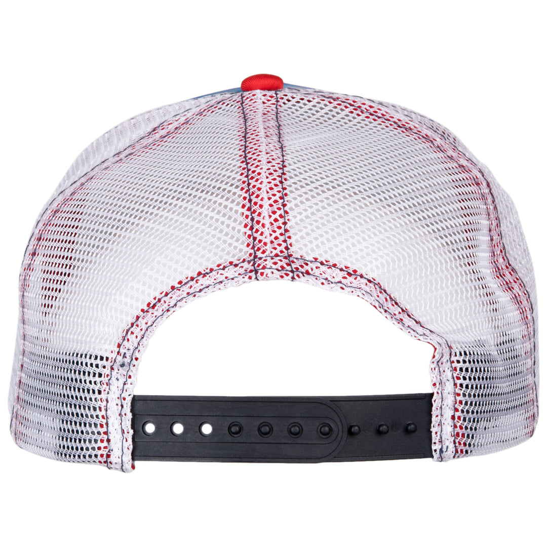 Budweiser Eagle Mesh Back Snapback Trucker Hat Image 3