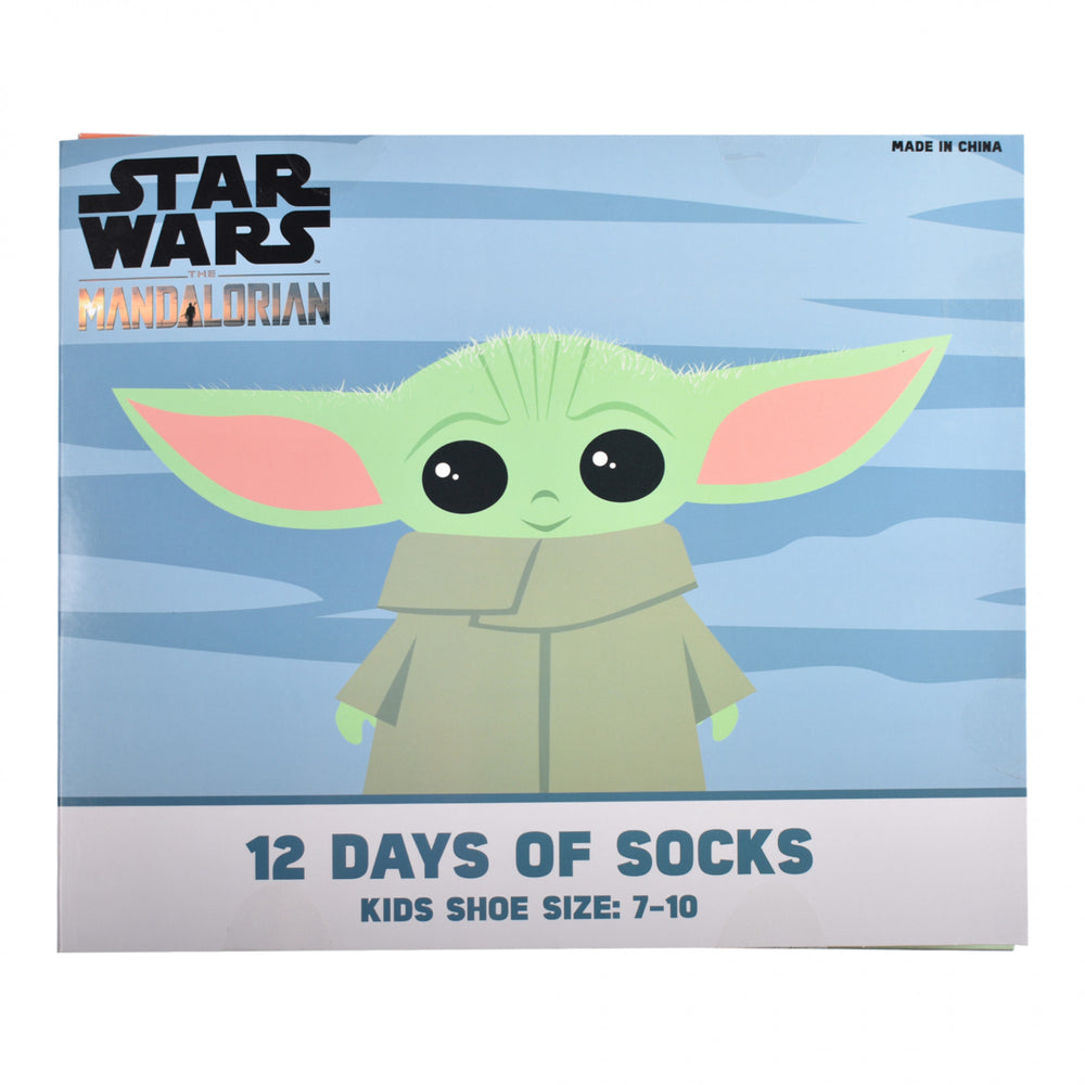 Star Wars The Mandalorian 12-Days of Socks Variety Box Set Image 2