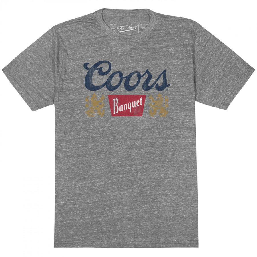 Coors Banquet Beer Classic Throwback Style T-Shirt Image 1