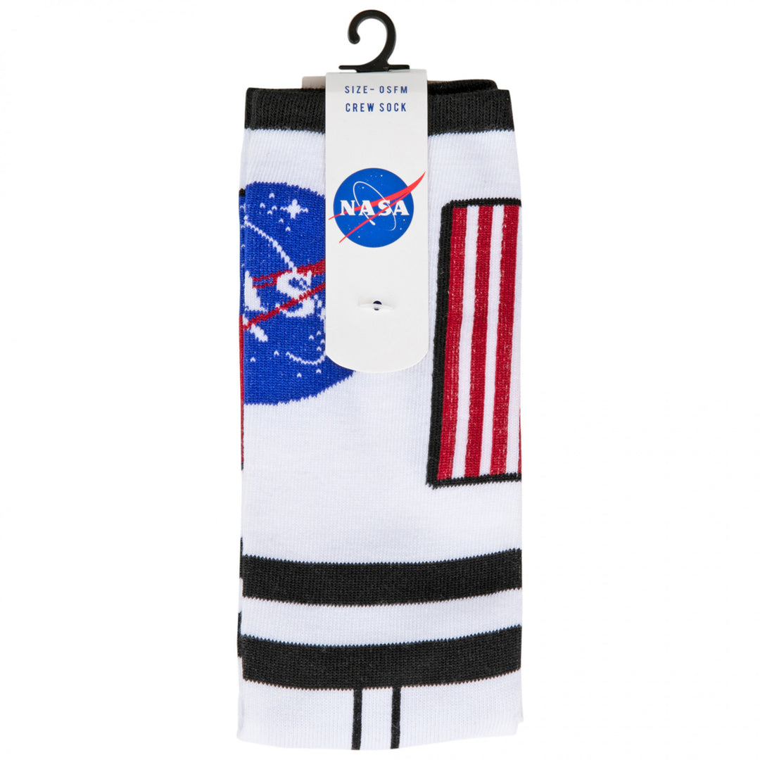 NASA Space Shuttle Crew Socks Image 3