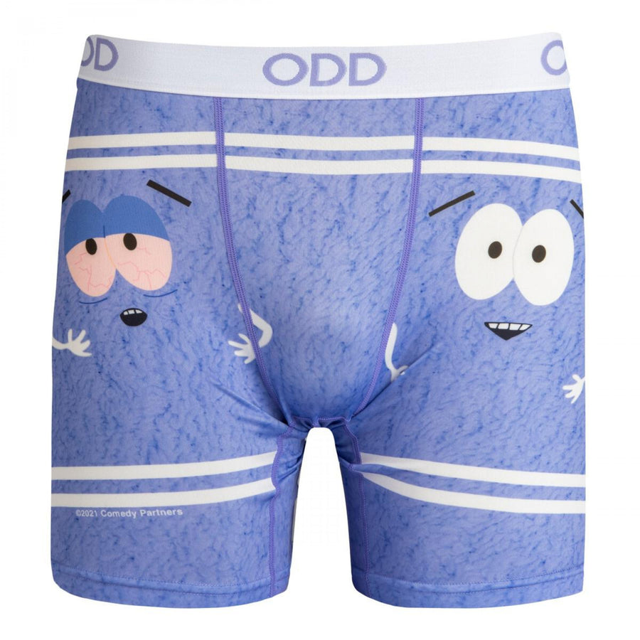 South Park Towelie Character Expressions Print Mens Boxer Briefs Image 1