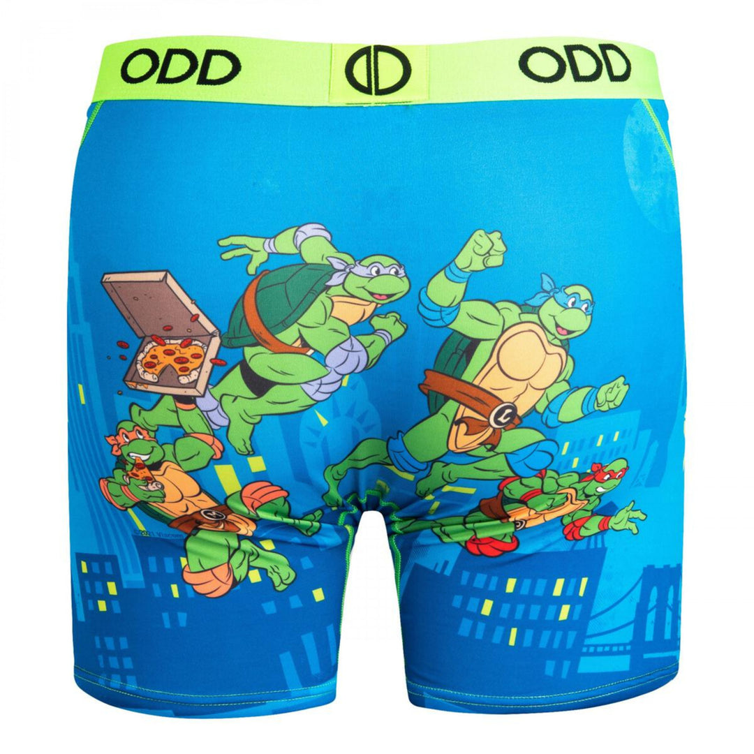 Teenage Mutant Ninja Turtles Classic Style Print Mens Boxer Briefs Image 3