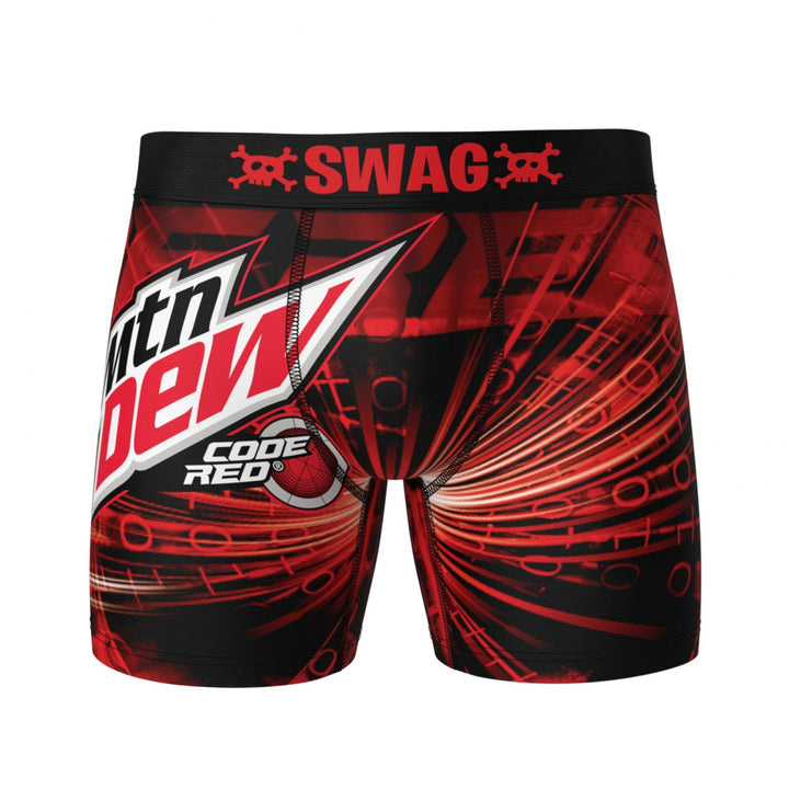 Mountain Dew Code Red Swag Boxer Briefs Image 1