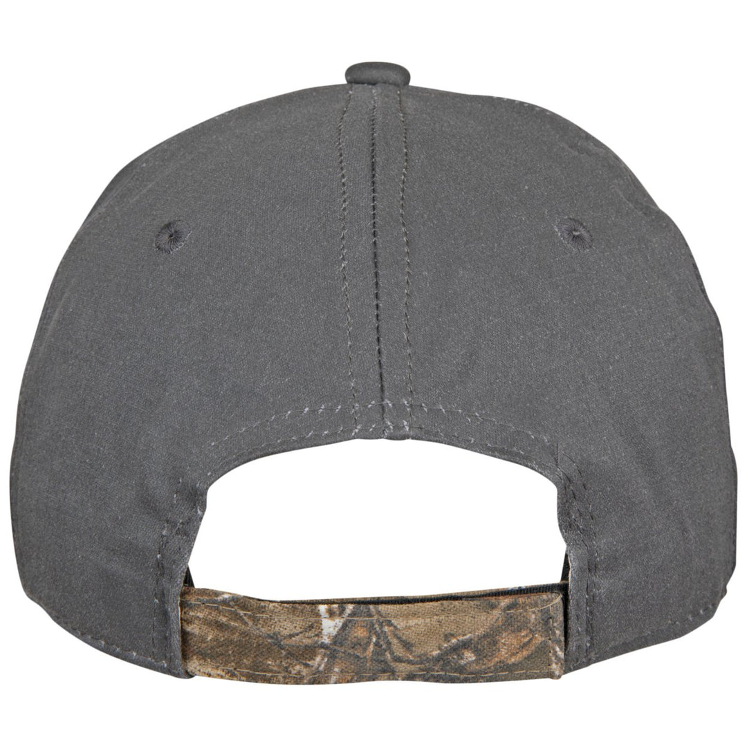 Ram Woven Patch Camo Logo Pre-Curved Adjustable Hat Image 3