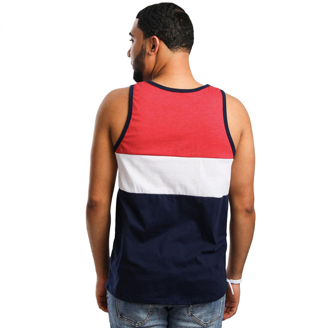 Budweiser Three Color Block Tank Top Image 4