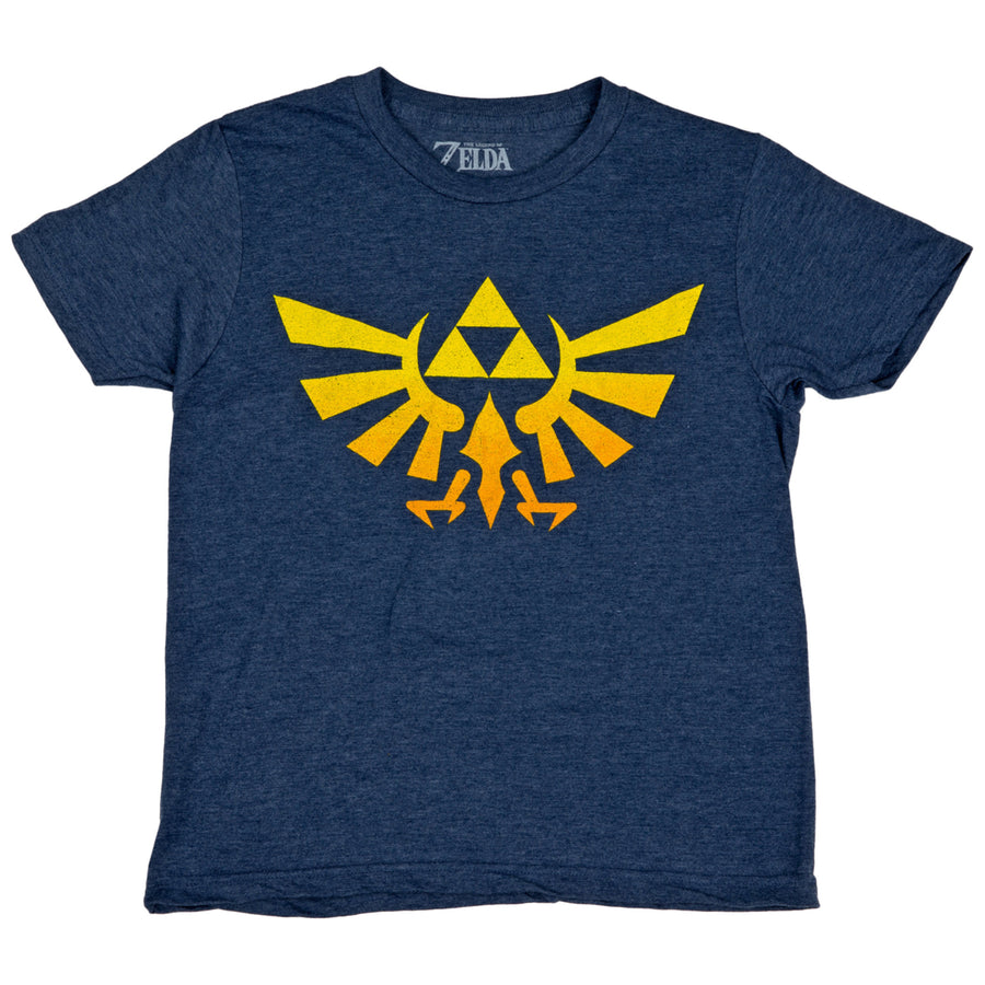 Nintendo The Legend of Zelda Royal Crest Youth T-Shirt Image 1