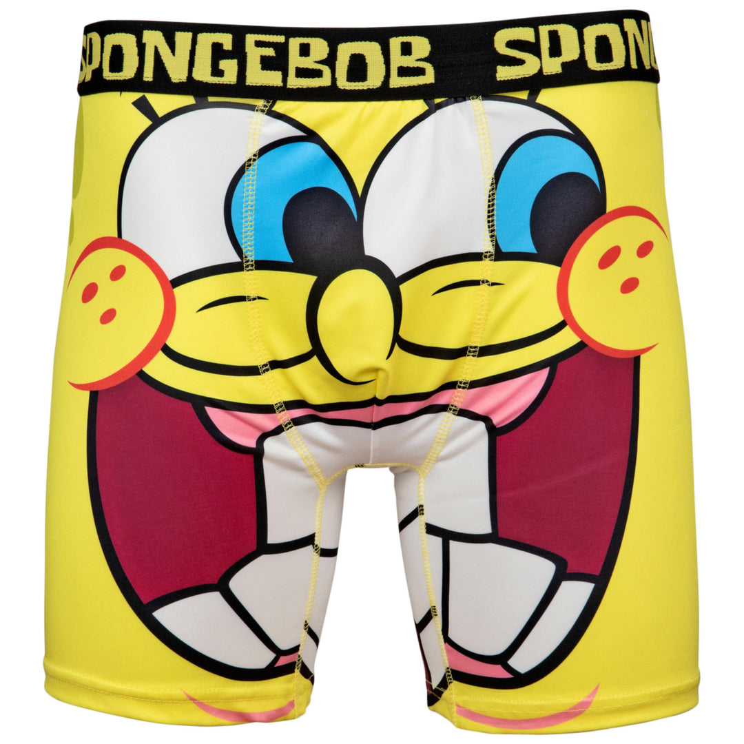 SpongeBob SquarePants Huge Smile Boxer Briefs Image 1