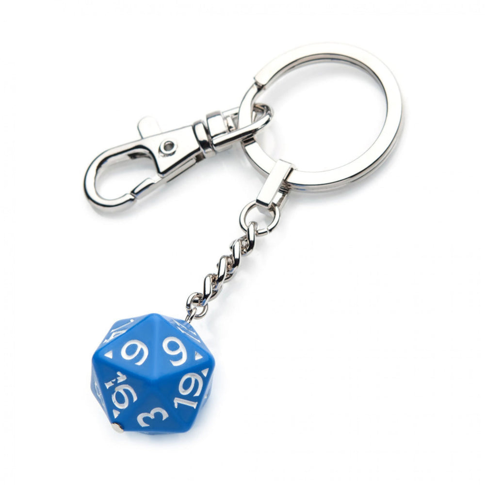 Dungeons and Dragons Classic D20 Steel Keychain Image 2