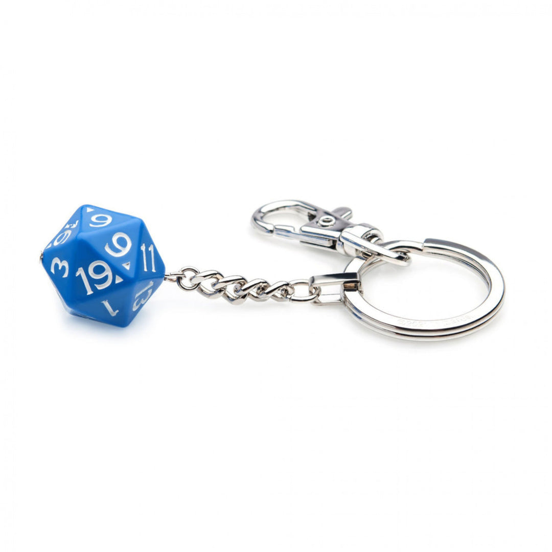 Dungeons and Dragons Classic D20 Steel Keychain Image 3