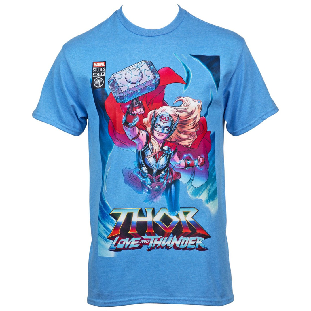 Thor Love and Thunder Cover Art Style T-Shirt Image 2