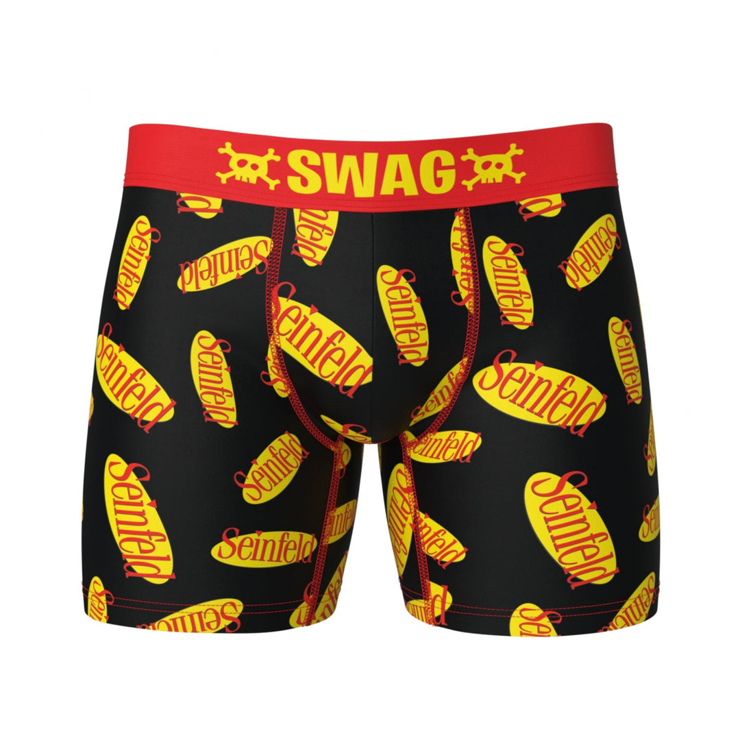 Seinfeld Logo All Over Print SWAG Boxer Briefs Image 1