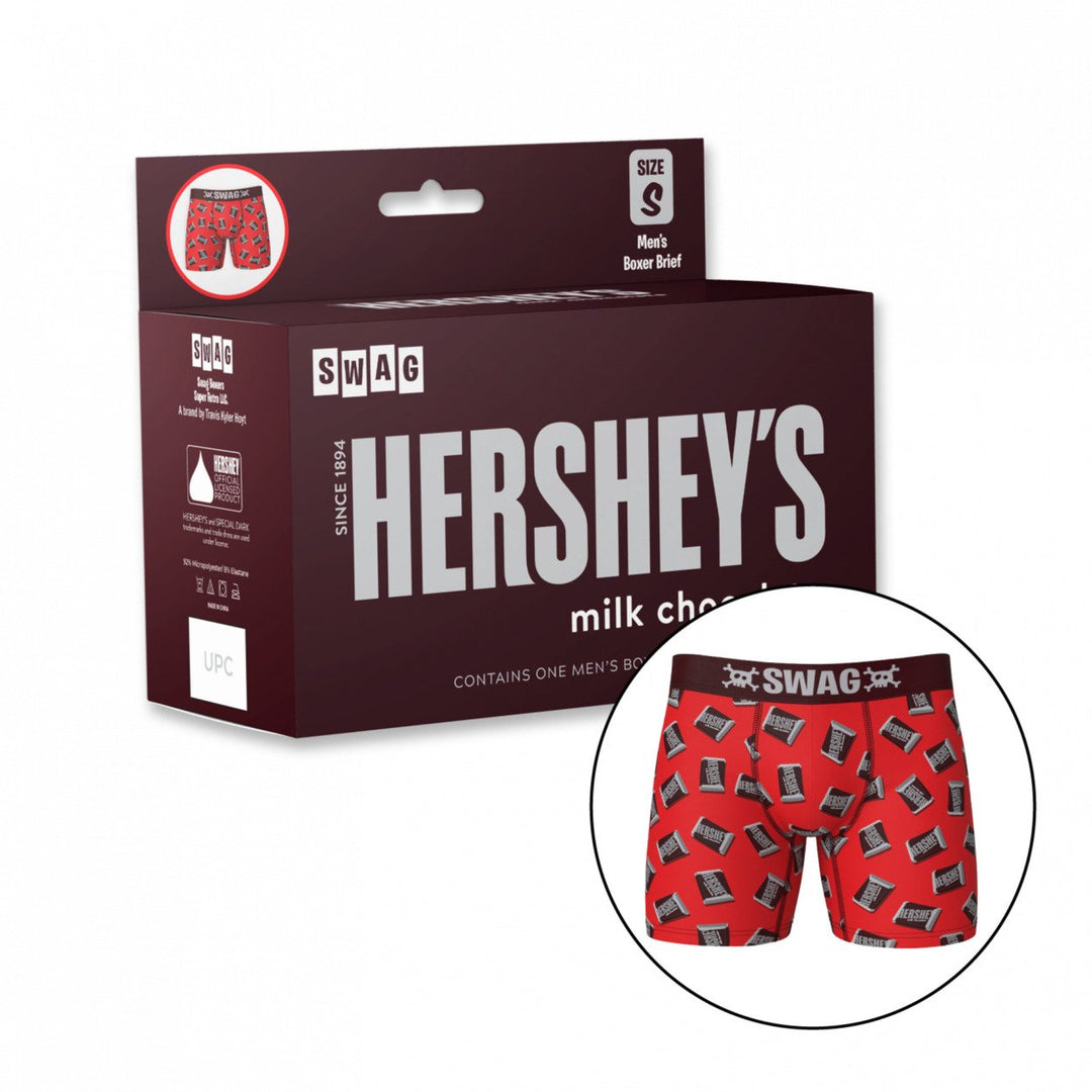 Hersheys Chocolate SWAG Boxer Briefs with Novelty Packaging Image 2