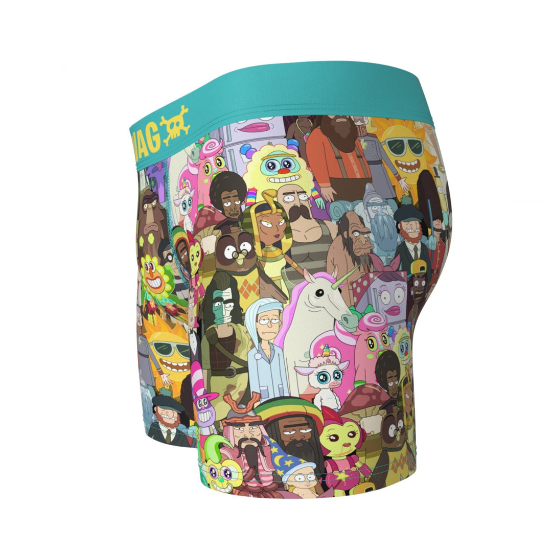 Rick and Morty Cast Collage SWAG Boxer Briefs Image 2