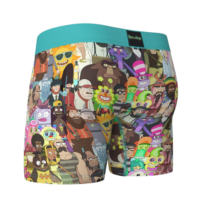 Rick and Morty Cast Collage SWAG Boxer Briefs Image 3