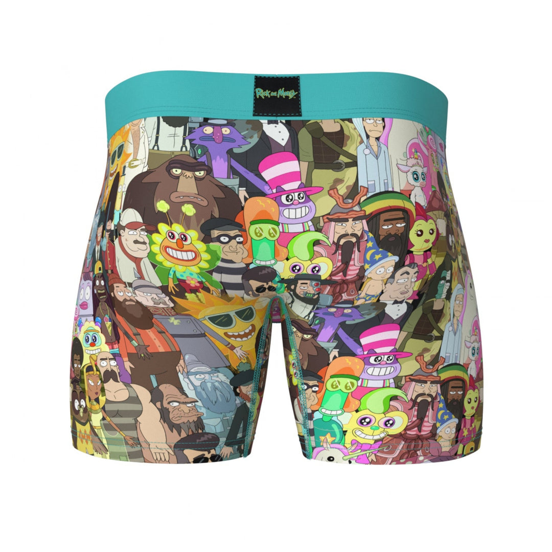 Rick and Morty Cast Collage SWAG Boxer Briefs Image 4