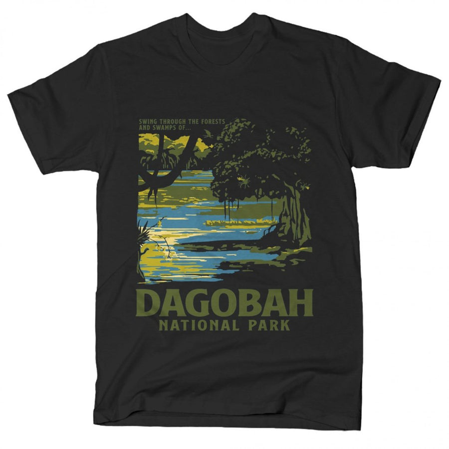 Star Wars Dagobah National Park T-Shirt Image 1