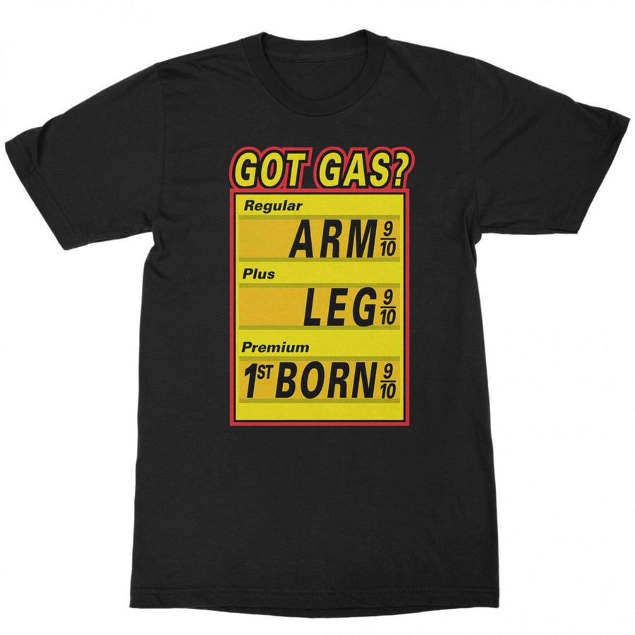 The Price of Gas Graphic T-Shirt Image 1