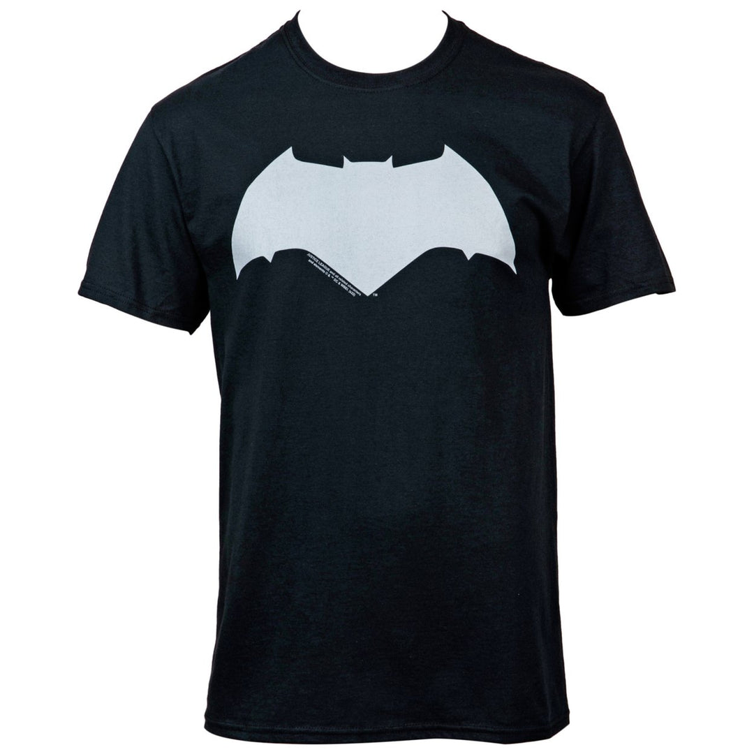 Batman V Superman White Classic Logo T-Shirt Image 1