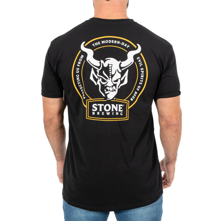 Stone Brewing Evil Spirits of Beer Logo T-Shirt Image 3