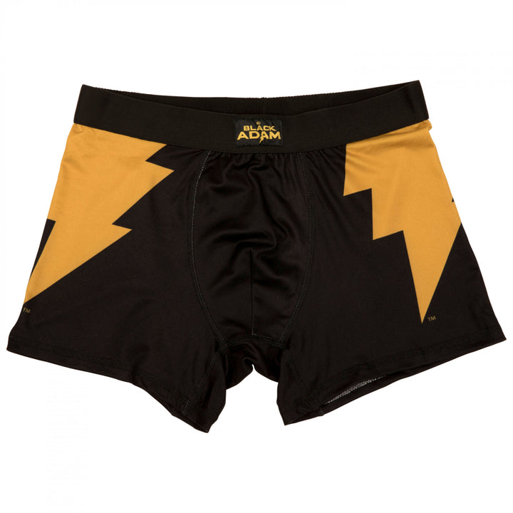 DC Comics Black Adam Logo Mens Underwear Boxer Briefs Image 1