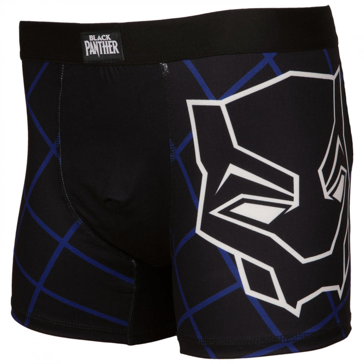 Marvel Black Panther Symbol Mens Underwear Boxer Briefs Image 3