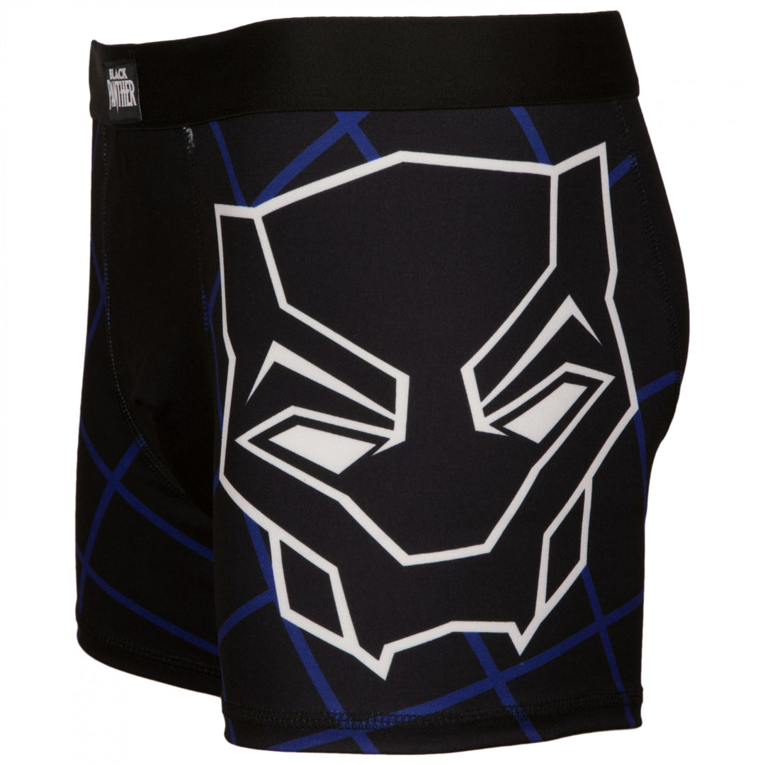 Marvel Black Panther Symbol Mens Underwear Boxer Briefs Image 4
