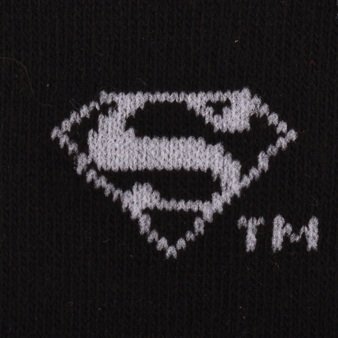 Superman Classic Logo Crew Socks Image 3