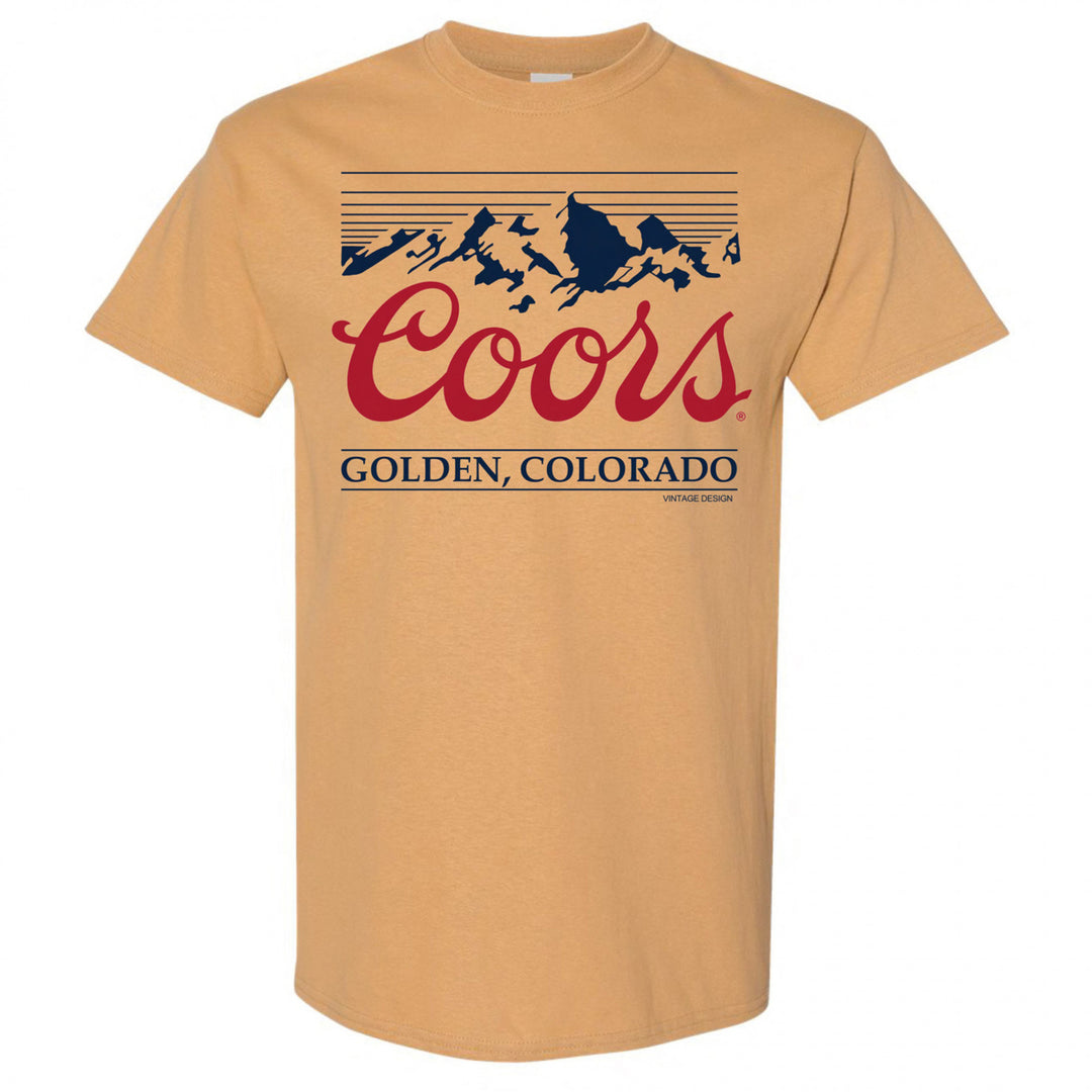 Coors Golden Colorado Gold Colorway T-Shirt Image 1