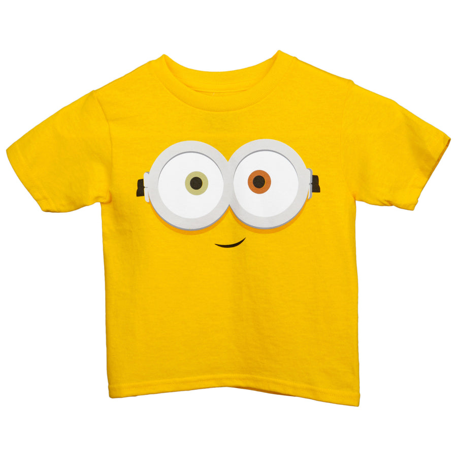 Minions Smiling Face Toddler T-Shirt Image 1