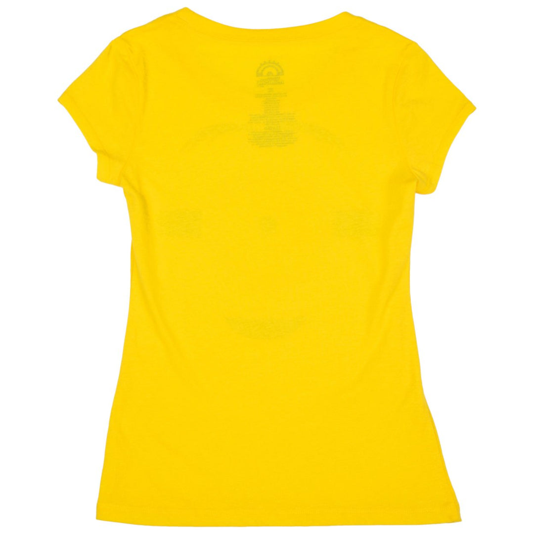 Minions Relaxed Face Juniors T-Shirt Image 4