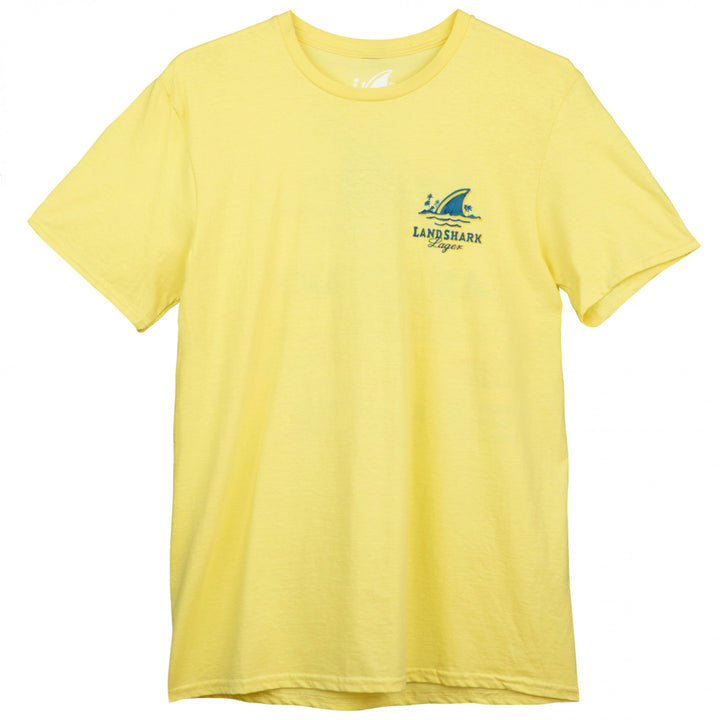 Landshark Island Style Lager Sunshine Front/Back T-Shirt Image 2