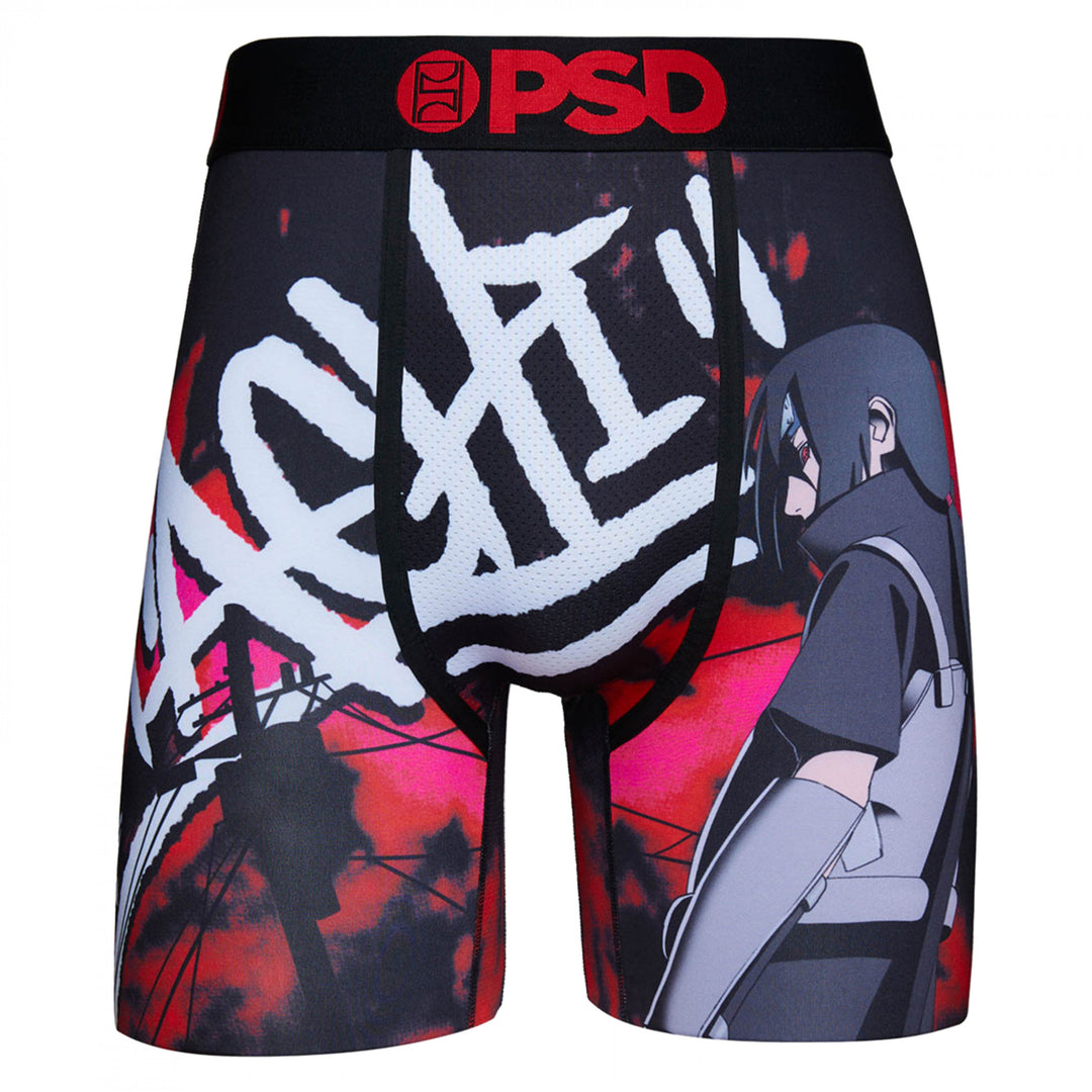 Naruto Shippuden Itachi Streets PSD Boxer Briefs Image 1