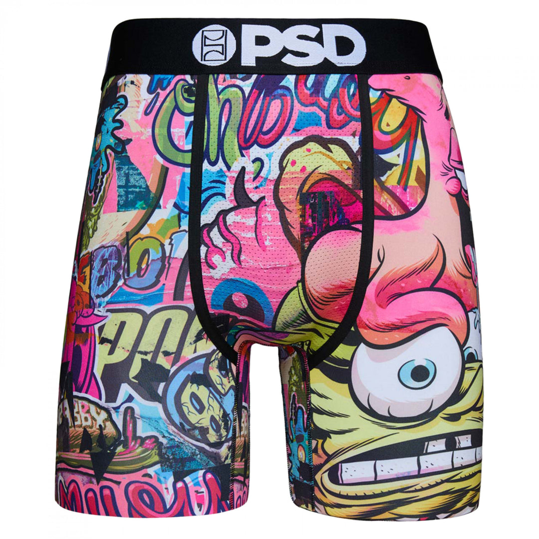 SpongeBob SquarePants Bikini Bottom Vibes PSD Boxer Briefs Image 1