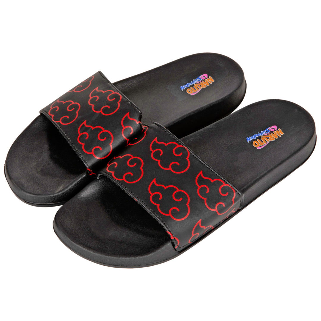 Naruto Akatsuki Soccer Slides Flip Flop Adult Sandals Image 3