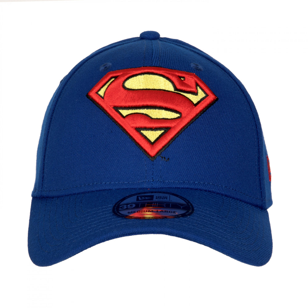 Superman Classic Emblem Era 39Thirty Fitted Hat Image 2