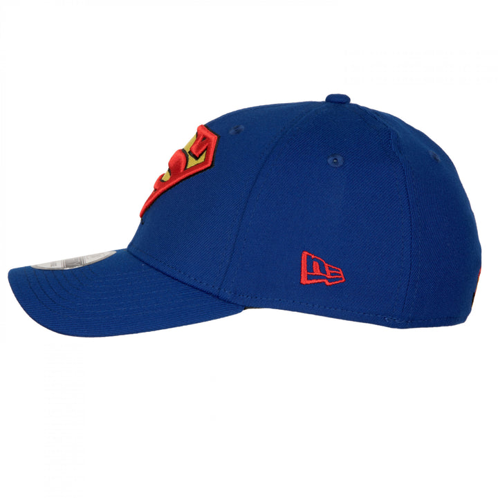 Superman Classic Emblem Era 39Thirty Fitted Hat Image 3